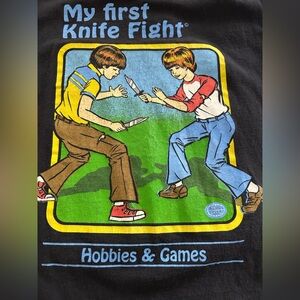 Kids Hobbies & Games Graphic Tee - Black
